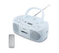 Radio CD K7 - MEDION - FM - 2x3W RMS - Blu