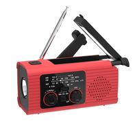 Radio Meteo Compatta ad Energia Solare con Funzionalità SOS e Torcia