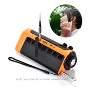 Radio Meteo Portatile Ricaricabile con Funzionalità Segnale SOS per Esterno