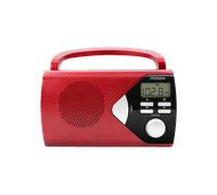 Metronic Radio portatile digitale 477201 – AM/FM display LCD Rosso