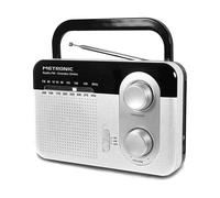 RADIO METRONIC Radio portatile analogica AM/FM, Analogico
