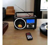 Radio multifunzionale a colori casuali, supporta la ricezione multiband AM/FM per soddisfare le esigenze di ascolto di diverse stazioni radio, facile da cambiare canale. Controllo intuitivo della mano