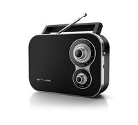 MUSE M-051 R - Radio a valigetta M-051 R, nera