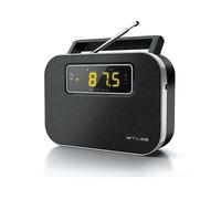 Muse M-081 R Clock Radio Argento One Size / EU Plug