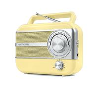 RADIO MUSE Muse M-056 SC - Compacte draagbare Retro Radio - Geel