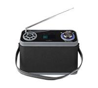 RADIO SVEGLIA STEREO DAB+ FM PORTATILE 15 ORE BLUETOOTH DISPLAY 24 WATT NEDIS