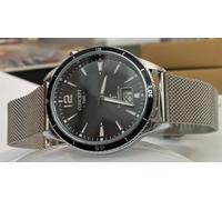 Radio Orologio da Uomo MasterTime Concept 41mm Cinturino Data Taucher-Style Nero