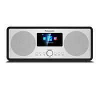 Panasonic RF-D40EGK-K - Radio Internet e DAB+/FM con Bluetooth, 6 Watt, altoparlante da 7,5 cm, LCD TFT a colori da 2,4 pollici, sveglia e timer di addormentarsi, telecomando, USB, WLAN, nero