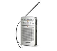 Radio Panasonic RF-P50D portatile AM/FM display analogico argento