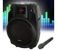 Radio Party Bluetooth Musica MP3 SD USB Sonorizzazione Anlage Microfono Big Luce
