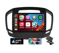 Radio per Auto Android 12 per Buick Regal/Opel Insignia 2014-2017 con CarPlay Android Auto, 9 Pollici Stereo per Auto, Navigazione GPS, Radio FM, MirrorLink, Telecamera Posteriore (4core 2GB+32GB)