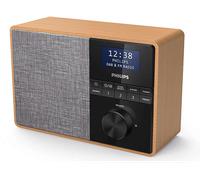 Philips TAR5505/10 radio Portatile Digitale Nero, Grigio, Legno