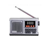 Radio Portable Emergency Rechargeable Bluetooth Sound Box AM FM Radio Mini Vintage Ham Speaker Mp3