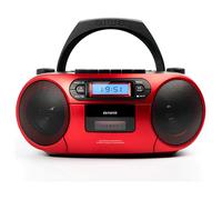 Aiwa BoomBox BBTC-550RD Bluetooth Radio CD Rosso