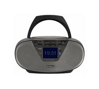 RADIO PORTATILE AIWA BBTU-500DAB, Lettore CD integrato, 6 W, Nero