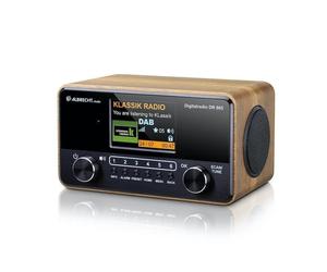 Radio Portatile Albrecht DR 865 DAB+ FM 14W Schermo TFT 4"