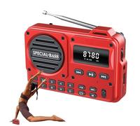 Radio portatile Am/FM,Display LED digitale leggero - Radio Am/FM piccola - per casa interna esterna scuola viaggi affari strada mogli amiche donne uomini adolescenti anziani coppie