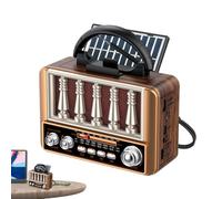 Radio Portatile,AM/FM TF Card Supporto Altoparlante Attrezzature Esterne | Radio Portatile Esterno | Per Casa Ufficio Bancone Giardino Scrivania Comodino Escursionismo Avventura Sopravvivenza Adulti