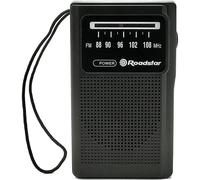 Radio portatile analogica nera Roadstar TRA-1230BK