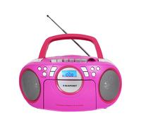RADIO PORTATILE BLAUPUNKT BB16PK, Lettore CD integrato, Rosa