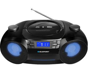 RADIO PORTATILE BLAUPUNKT BB31LED, Lettore CD integrato, 6 W RMS, Nero