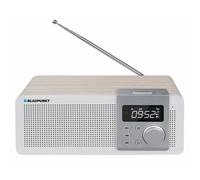 Radio portatile Blaupunkt PP14BT Bluetooth FM USB MicroSD 6W bianco legno