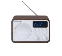 Radio portatile Blaupunkt PP7BT Bluetooth FM Legno/bianco 4 W USB Aux
