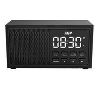 Radio Portatile CGV BeBop FM Mini Bluetooth 5.3 Nera