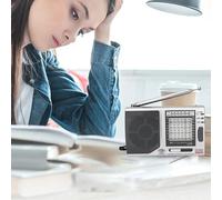 Radio portatile da costruzione robusta con cavalletto e accesso completo a banda