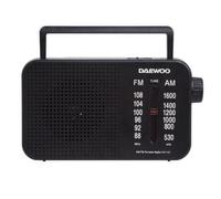 Radio portatile Daewoo DW1123 AM/FM con altoparlante integrato jack 3.5mm