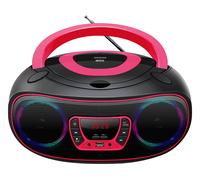 RADIO PORTATILE DENVER TCL-212BT, Lettore CD integrato, 4 W, Nero