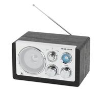 Radio portatile Denver TR-63B AM/FM 1,5 W nero con antenna esterna
