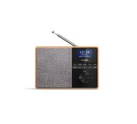 Philips TAR5505/10 radio Portatile Digitale Nero, Grigio, Legno