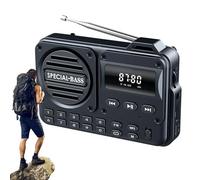 Radio portatile | Display LED con segnale chiaro - Radio digitale con display LED, per uomini e donne, giovani e anziani, coppie e , viaggi d'affari e strada, interni ed esterni
