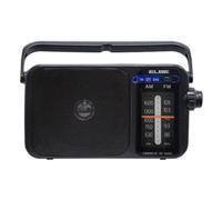 Radio portatile ELBE RF-942 AM FM 5W antenna telescopica nero