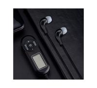 Radio portatile FM con display LCD, design compatto e leggero e sintonizzazione digitale per l'ascolto in movimento, di buona qualità, resistente.