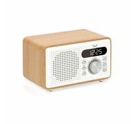 Radio portatile Fm con wireless audio Majestic -Bianca