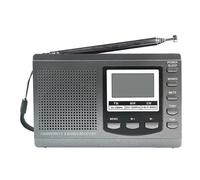 Radio Portatile FM/MW/SW con Ricevitore Stereo e Sveglia Digitale, Ricevito1177