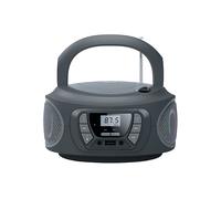 RADIO PORTATILE FONESTAR BOOMONEG, Lettore CD integrato, 4 W RMS, Nero
