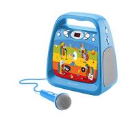 RADIO PORTATILE GOGEN DÉČKO KARAOKE B, Lettore CD integrato, 2,4 W RMS (2 x 1,2 W), Blu