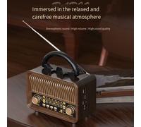 Radio Portatile HiFi Stile Retr per DSP FM AM SW USB e TF Card Supporto