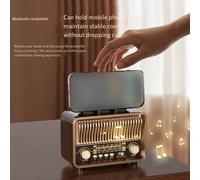 Radio Portatile HiFi Stile Retrò per DSP FM AM SW USB e TF Card Supporto