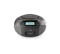 RADIO PORTATILE JVC RCE444B, Lettore CD integrato, 2 x 2 W, Nero