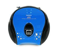 RADIO PORTATILE LENCO SCD-24, Lettore CD integrato, 4 Watt, Blu