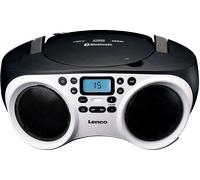 RADIO PORTATILE LENCO SCD-501, Lettore CD integrato, 2x 1 Watt (RMS), Nero