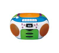 RADIO PORTATILE LENCO SCD-971, Lettore CD integrato, 4 Watt, Multicolore
