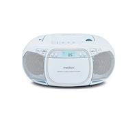 RADIO PORTATILE MEDION LIFE E66476, Lettore CD integrato, 4 W, Bianco