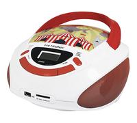 RADIO PORTATILE METRONIC Lettore CD portatile Circus, Lettore CD integrato, 6 W, Bianco