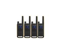 Radio portatile Motorola Talkabout T82 Extreme Quad Pack 2 bande PMR 446 MHz 16 canali nero, giallo (confezione da 4)