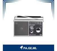 Radio Portatile Multibanda USB Micro SD AUX-IN Wireless Trevi MB 749 W